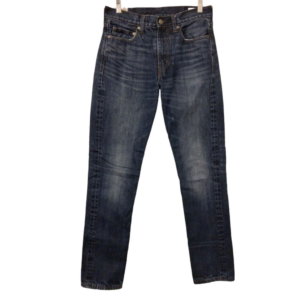 Men's Lined J Crew Blue Jeans With Kaihara Denim